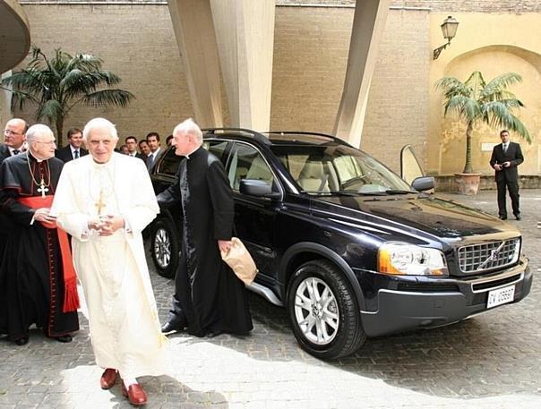 Volvo hat den Fuhrpark von Papst Benedikt XVI. erweitert. Foto: Auto-Reporter